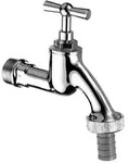 Schell Auslaufventil 034050399, Badarmaturen, chrom matt