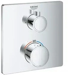 GROHE Grotherm Thermostat-Brausebatterie, Badarmaturen, 24078000, chrom