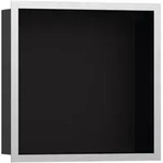 hansgrohe XtraStoris Individual Wandnischen-Einbaubox mit Designrahmen 30 x 10 x 30
