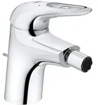 GROHE Eurostyle Einhand-Bidetbatterie DN 15 mit Ablaufgarnitur, Badarmaturen,