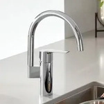 GROHE Start Einhand-Sp&uuml;ltischbatterie 1/2" hoher Auslauf 30469000, K&uuml;chenarmaturen,