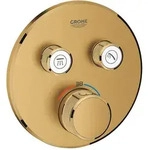 GROHE Grohtherm SmartControl Thermostat Fertigmontageset mit 2 Absperrventilen,...