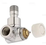 Oventrop Thermostatventil Baureihe E Winkel-Eckventil, Heizung, 1163453, chrom