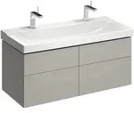 Geberit Xeno2 Unterschrank f&uuml;r Waschtisch mit Breite ab 120 cm, mit vier Schubladen,