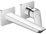 hansgrohe Logis Einhebel-Waschtischarmatur Unterputz Fine 71256000, Badarmaturen,