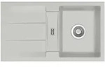 Systemceram Keradomo Genea 87 F Sp&uuml;le reversibel f&uuml;r fl&auml;chenb&uuml;ndigen Einbau mit