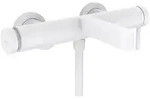 hansgrohe Finoris Einhebel-Wannenarmatur Aufputz 76420700, Badarmaturen, mattwei&szlig;