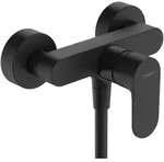 hansgrohe Rebris S Einhebel-Duscharmatur Aufputz, Badarmaturen, 72640670, mattschwarz