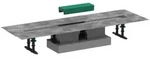 hansgrohe uBox universal Komplettset 80 cm, Standardinstallation f&uuml;r Duschrinnen