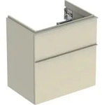 Geberit iCon Unterschrank f&uuml;r Waschtisch 60 cm, mit 2 Schubladen, verk&uuml;rzte