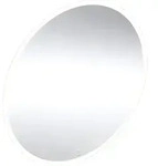 Geberit Option Round Badspiegel &Oslash; 75 cm mit LED-Beleuchtung, Spiegel,