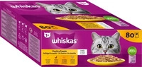 Whiskas 1+ Gefl&uuml;gel Auswahl im Gelee - 80 x 85 g