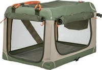 Trixie Hundebox Comfy - Olivgr&uuml;n/beige - S