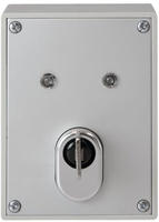 Schl&uuml;sselschalter mit ABUS Zylinder SE1010