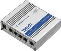 Teltonika TSW101 unman Industrie PoE-Switch 5-Port TSW101000000