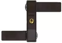 ABUS 2530 B AL0145 Fenster-Zusatzschloss 85002