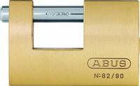 ABUS Messing Monoblock 82/90 Vorhangschloss 11492