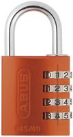 ABUS Aluminium Zahlenschloss 145/40 orange 10048812-01