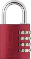 ABUS Aluminium Zahlenschloss 145/40 rot 48813
