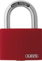 ABUS myLock T65AL/40 rot gl. Schlie&szlig;ung 6401 49940