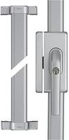 ABUS FOS650 S AL0145 Fensterstangenschloss silber 73018