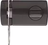 Abus T&uuml;rschloss 2130 mit Sperrb&uuml;gel braun 56034