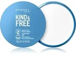 Rimmel Kind & Free Pressed Powder mattierendes Puder Farbton 01 Translucent 10 g