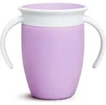 Munchkin Miracle 360&deg; Trainingsbecher mit Griffen Purple 6 m+ 1 St.