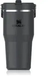 Stanley IceFlowTM Flip Straw Tumbler Wasserflasche aus Edelstahl Black 2.0 600...