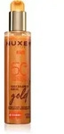 Nuxe Sun Sun Oil Gold SPF 50 Sonnen&ouml;l f&uuml;r K&ouml;rper und Gesicht mit aufhellender