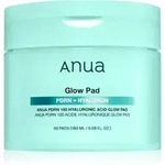 Anua PDRN 100 Hyaluronic Acid Glow Pad tonisierende Pads spendet spannender Haut