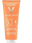 Vichy Capital Soleil sch&uuml;tzende Milch f&uuml;r Gesicht und K&ouml;rper SPF 50+ 300 ml
