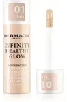Dermacol Infinity Healthy Glow Fl&uuml;ssiges Make-Up LSF 10 Farbton 01 Fair 20 g