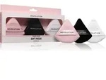 Revolution Soft Focus Powder Puff Trio puderquaste 3 St.