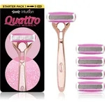 Wilkinson Sword Intuition Quattro for Women Rasierapparat + Ersatzk&ouml;pfe 5 pc