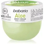 Babaria Aloe Vera hydratisierende K&ouml;rpercreme f&uuml;r empfindliche Oberhaut 400 ml