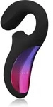 Lelo Enigma Vibrator mit Klitoris-Stimulator Black 17 cm