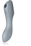 Satisfyer Curvy TRINITY 3 Vibrator mit Klitoris-Stimulator Bluegrey 17.7 cm