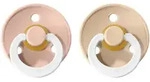 BIBS Colour Natural Rubber Size 1: 0+ months Schnuller Blush Night / Vanilla Night 2