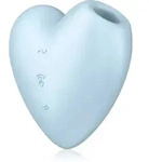 Satisfyer Cutie Heart Klitoris-Stimulator Blue 7.5 cm