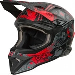 O'Neal Motocross-Helm 1SRS XL Vibrant - Schwarz/Rot
