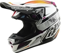 Troy Lee Designs Motocross-Helm SE5 Composite MIPS 2XL Lined Up - Schwarz