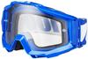 100% 100% Crossbrille Accuri Reflex Blue - Klar Anti-Fog Blau, MX