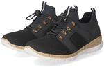 Rieker Low Sneaker - Gr. 36 - Blau - Textil & Synthetik