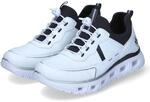 Rieker Slip-On-Sneaker - Gr. 36 - Wei&szlig; - Textil & Synthetik