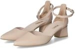Paul Green Riemchenpumps - Gr. 36 - Beige - Glattleder