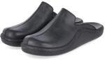 Josef Seibel Hausschuhe MONACO 202 G Schwarz - Gr. 42 - Leder und Textil