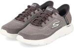 Skechers Slip-Ins NEW WORLD - Gr. 40 - Taupe - Textil