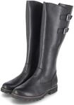 Remonte Winterstiefel - Gr. 41 - Schwarz - Glattleder