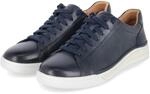 Josef Seibel Low Sneaker Cleve Blau - Gr. 40 - Leder und Textil